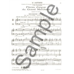 Marchand Bonfils Oeuvre D'orgue Volume 3 Astree Organ Book