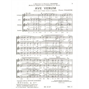 Ave Verum Mixed Choir