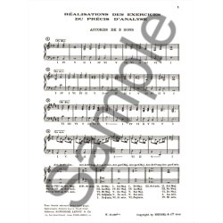 Desportes Realisation Des Exercices Du Precis D'analyse Harmonique Bk