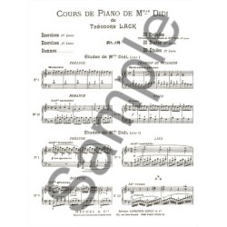 Lack Cours De Piano De Melle Didi Preludes Piano Book