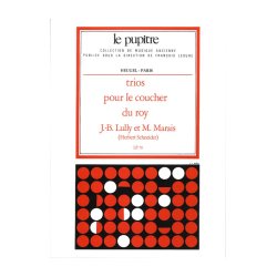 Lully: Trios pour le coucher du roy partition (lp70)