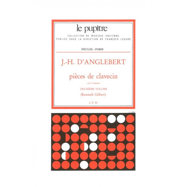 Anglebert D: Pi&egrave;ces de clavecin (lp54)/volume 2