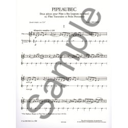 Andr&eacute; Jolivet: Pipeaubec (Flute & Percussion)