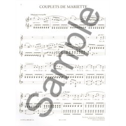 Emmanuel Chabrier: M&eacute;lodies Vol.1 (LP75) (Voice & Piano)