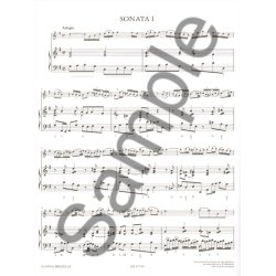 Blavet: Sonates pour flutes et continuo op 2 en deux volumes volume 1(lp 79)