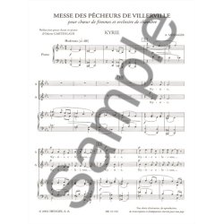 Gabriel & Andr&eacute; Faur&eacute; G.& Messager A.: Messe des P&ecirc;cheurs de Villerville (Choral-Female accompanied)