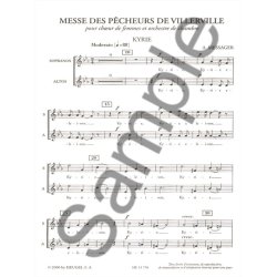 Gabriel & Andr&eacute; Faur&eacute; G.& Messager A.: Messe des P&ecirc;cheurs de Villerville (Choral-Female accompanied)