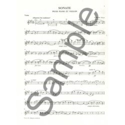 C&eacute;sar Franck: Sonate (Marais Edition) (Violin & Piano)