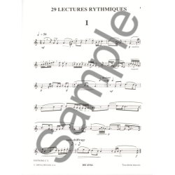 Yves Callier: 29 Rhythmic Exercises