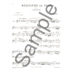 Jules Massenet: M&eacute;ditation (Flute & Piano)