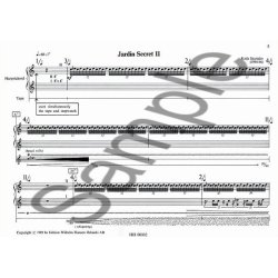 Kaija Saariaho: Jardin Secret II (Harpsichord Part)