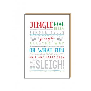Holly Jolly Design: Jingle Bells - Christmas Card