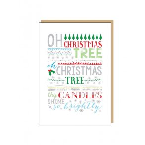 Holly Jolly Design: Oh Christmas Tree - Christmas Card