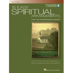 15 Easy Spiritual Arrangements (Low Voice)
