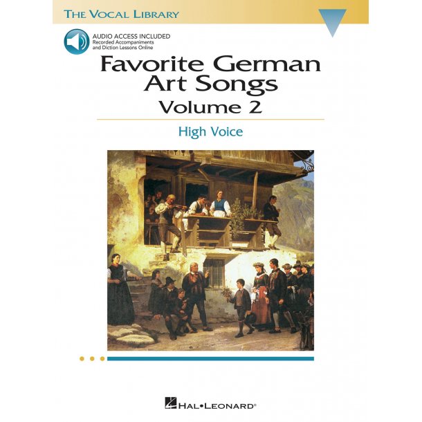 Favorite German Art Songs - Volume 2 : The Vocal Library