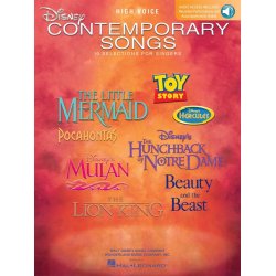 Disney Contemporary Songs For High Voice