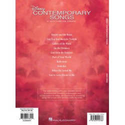 Disney Contemporary Songs For High Voice