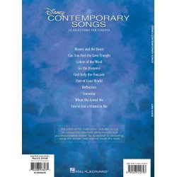 Disney Contemporary Songs For Low Voice