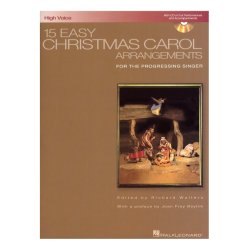 15 Easy Christmas Carol Arrangements (High Voice)