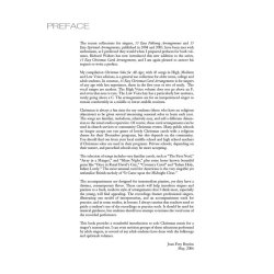 15 Easy Christmas Carol Arrangements (High Voice)