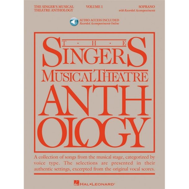 The Singer's Musical Theatre Anthology - Volume 1 (Soprano) Book/2CDs