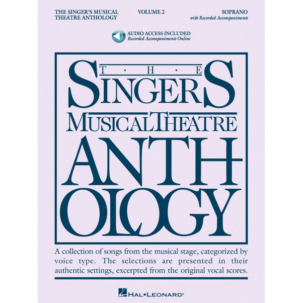 The Singer's Musical Theatre Anthology - Volume 2 (Soprano) - Book/ 2CDs Pack