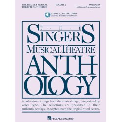 The Singer's Musical Theatre Anthology - Volume 2 (Soprano) - Book/ 2CDs Pack
