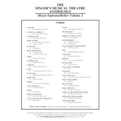 The Singer's Musical Theatre Anthology - Volume 2 (Mezzo-Soprano) Book/2CDs