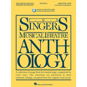 The Singer's Musical Theatre Anthology: Volume 2 (Baritone/ Bass) - Book/ 2CDs Pack