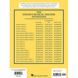 The Singer's Musical Theatre Anthology: Volume 2 (Baritone/ Bass) - Book/ 2CDs Pack