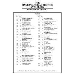 The Singer's Musical Theatre Anthology: Volume 2 (Baritone/ Bass) - Book/ 2CDs Pack