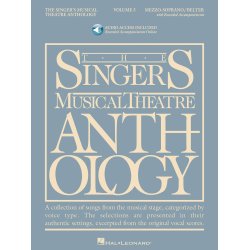 SINGER'S MUSICAL THEATRE ANTHOLOGY VOLUME 3 MEZZO SOPRANO BOOK/2CD