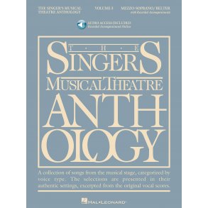 SINGER'S MUSICAL THEATRE ANTHOLOGY VOLUME 3 MEZZO SOPRANO BOOK/2CD
