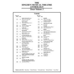 The Singer's Musical Theatre Anthology - Volume 3 (Tenor) Book/2CD