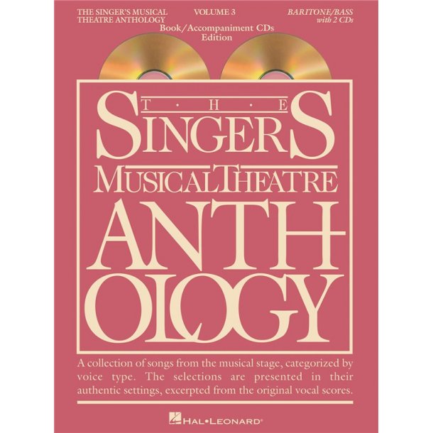 The Singer's Musical Theatre Anthology - Volume 3 (Baritone/Bass) Book/2CDs