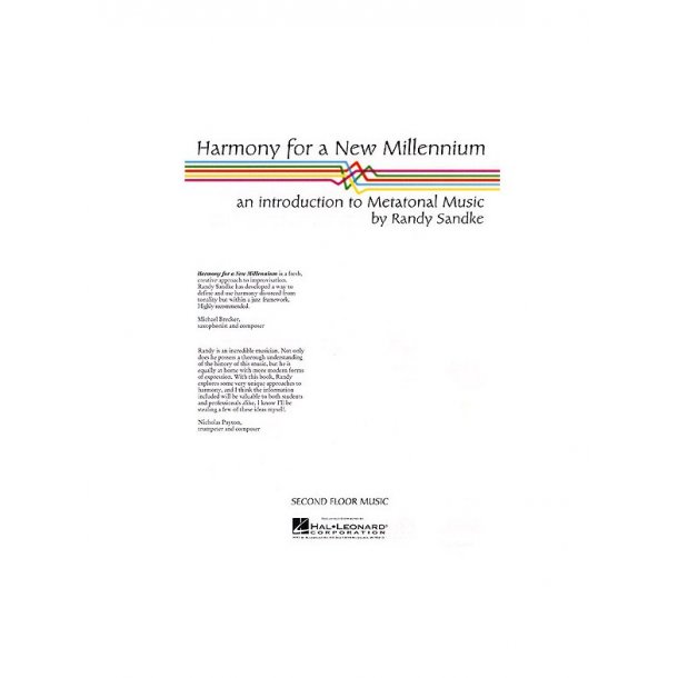 Randy Sandke: Harmony For A New Millennium