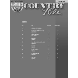 Harmonica Play-Along Volume 6: Country Hits