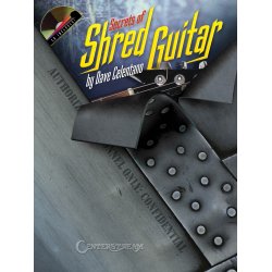 DAVE CELENTANO SECRETS OF SHRED GUITAR BOOK/CD
