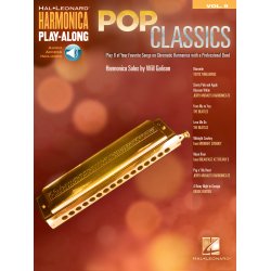 Harmonica Play-Along Volume 8: Pop Classics (Book/Online Audio)
