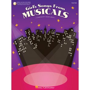 Girl's Songs From Musicals Bk/CD