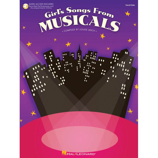 Girl's Songs From Musicals Bk/CD