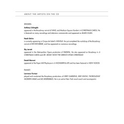 Boy's Songs from Musicals