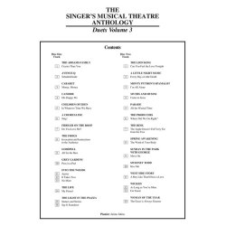 Singer's Musical Theatre Anthology Duets Volume 3 : Accompaniment CDs
