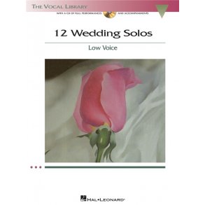 12 Wedding Solos - Low Voice