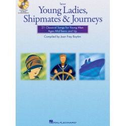 Young Ladies, Shipmates and Journeys : Tenor Book/CD Pack