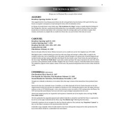 The Songs Of Rodgers And Hammerstein (Mezzo-Soprano Edition)