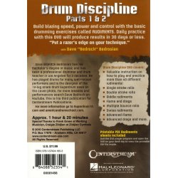 Dave "Bedrock" Bedrosian: Drum Discipline Parts 1 & 2 - Build Blazing Speed, Power And Control