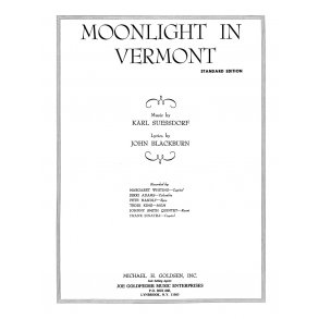 Karl Suessdorf: Moonlight In Vermont (PVG)