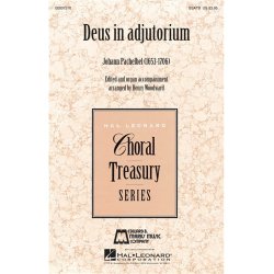 PACHELBEL JOHANN DEUS IN ADJUTORIUM (WOODWARD HENRY) SSATB CHORAL