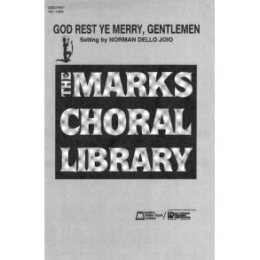 God Rest Ye, Merry Gentlemen : SATB, piano 4 hands
